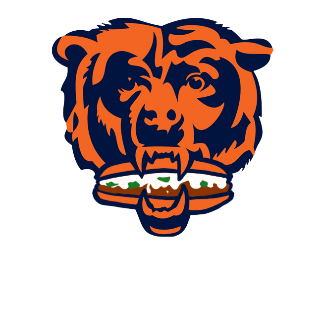 Chicago Bears Italian Beef Logo fabric transfer